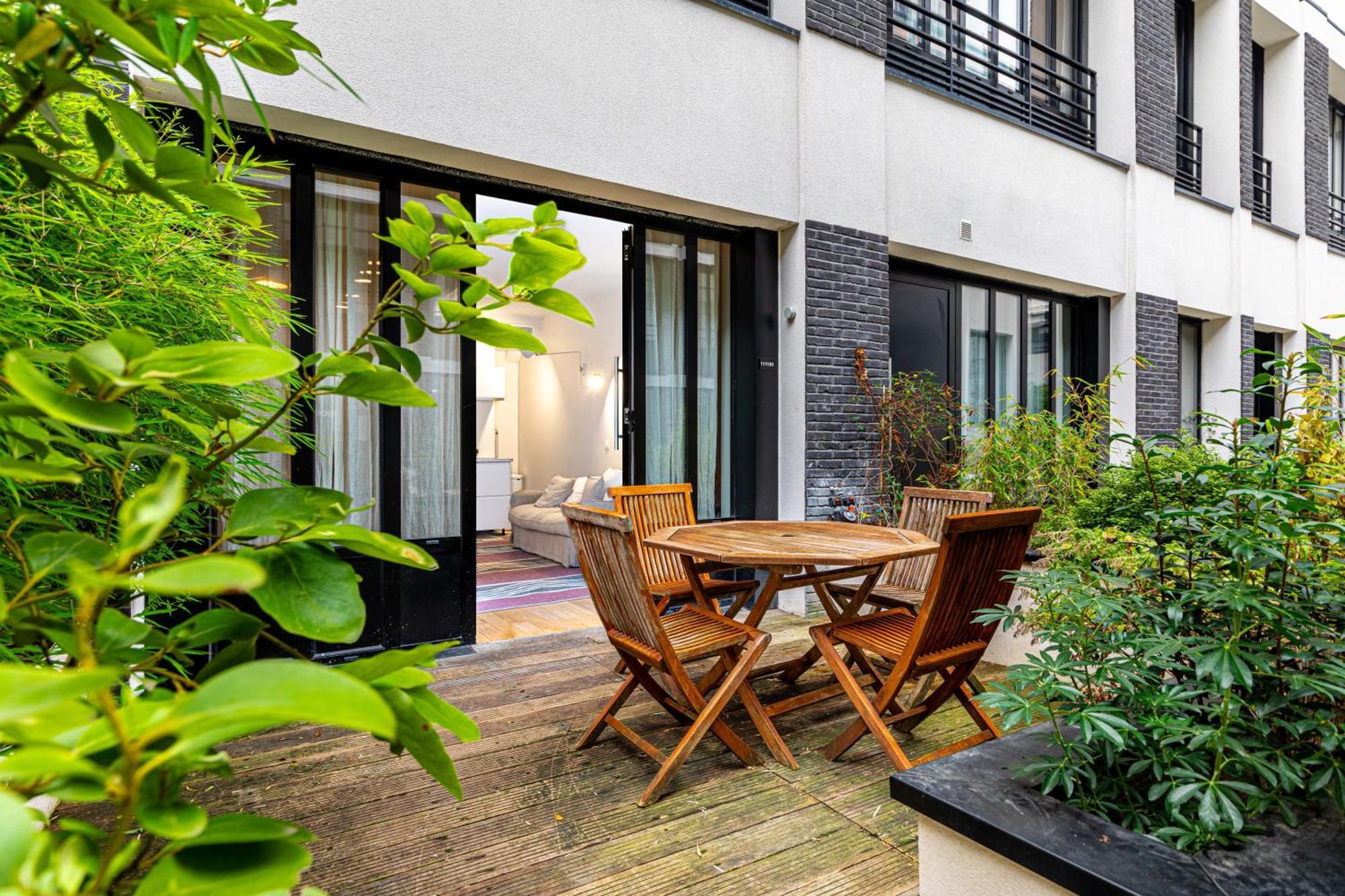 Quiet Apartment With Terrace&Ac-Le Marais/Bastille Parigi Esterno foto